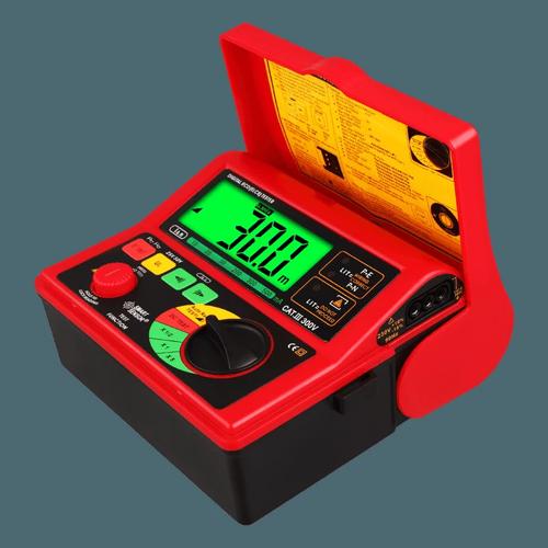 ?，攁r5406漏電開關測試儀數字 漏電保護器測試儀 線路漏電檢測儀